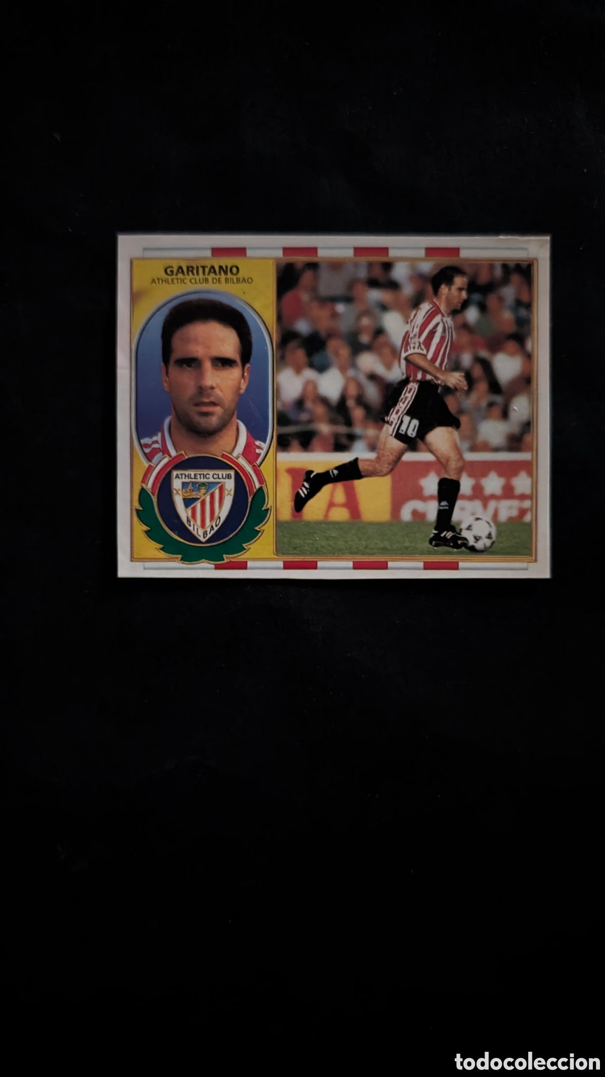 Figurine di Calcio: GARITANO BILBAO BAJA LIGA ESTE 1996/97 96 97 RECORTADO