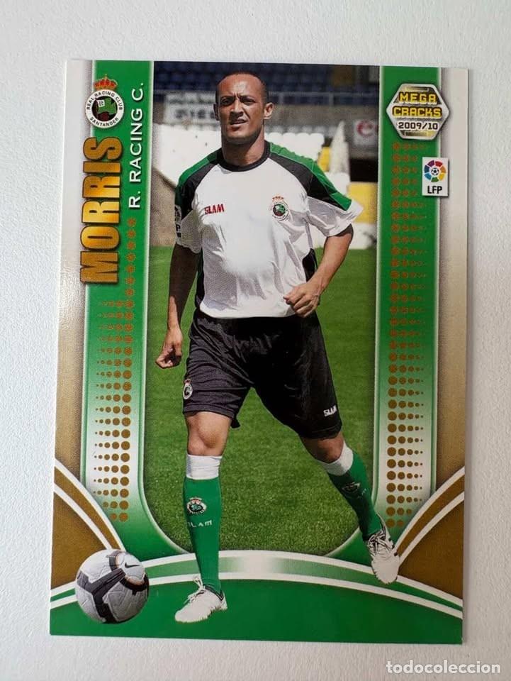 Cromos de f&uacute;tbol: Carta Morris Racing de Santander 202 Megacracks 2009-10