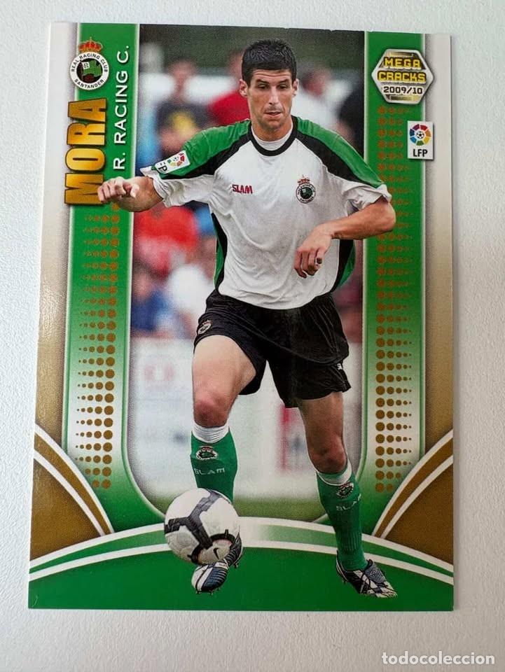Cromos de f&uacute;tbol: Carta Mora Racing de Santander 204 Megacracks 2009-10