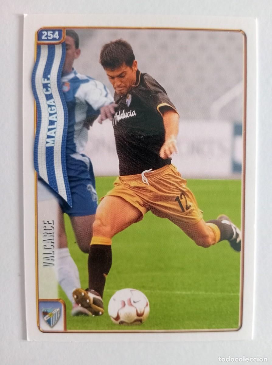 Cromos de f&uacute;tbol: CROMO FUTBOL M&Aacute;LAGA C.F. MUNDI CROMO 2004-2005: VALCARCE