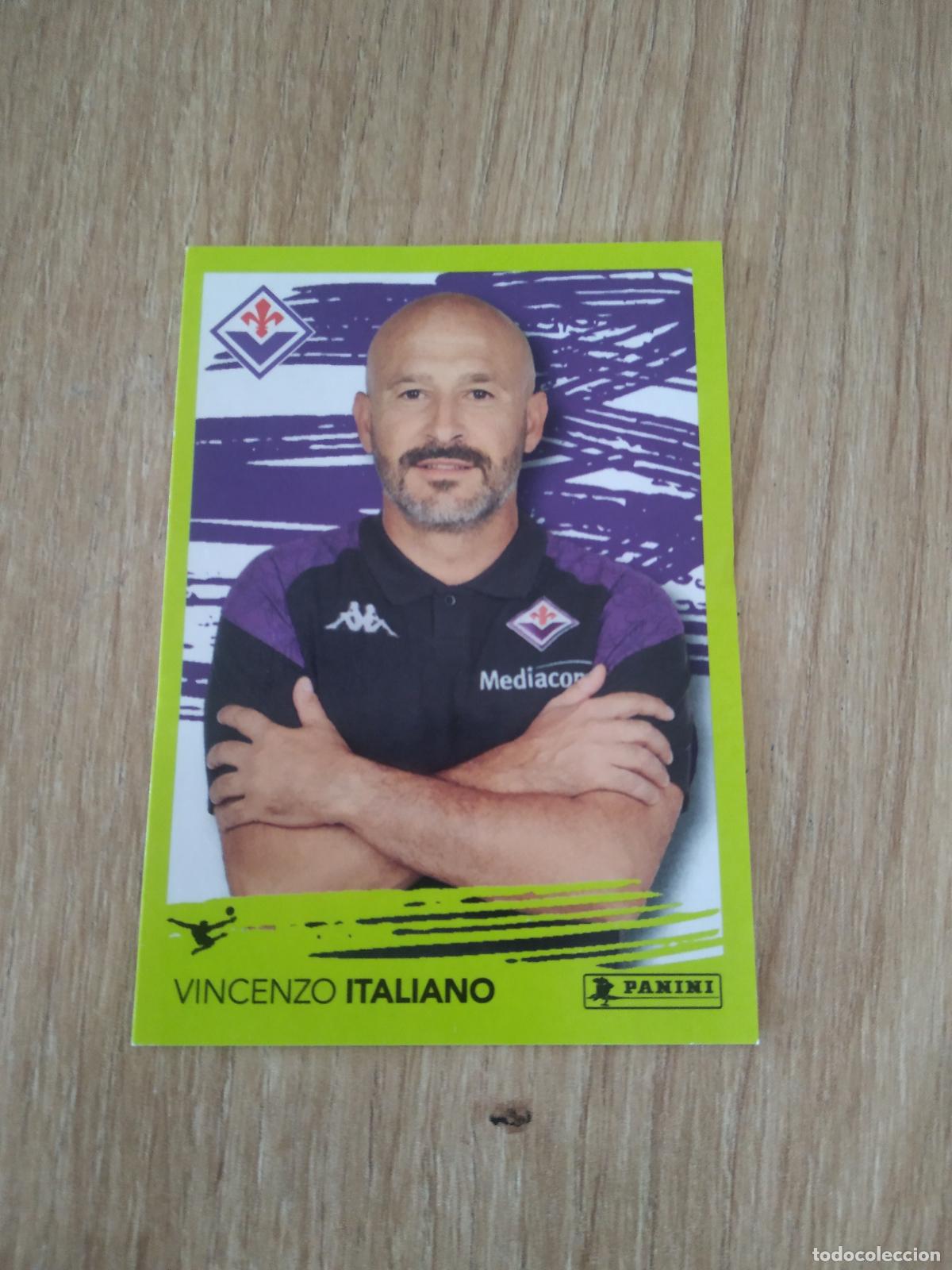 Cromos de f&uacute;tbol: 128 VINCENZO ITALIANO FIORENTINA CROMO FUTBOL PANINI LIGA ITALIA 23-24 CALCIATORI 2023-2024