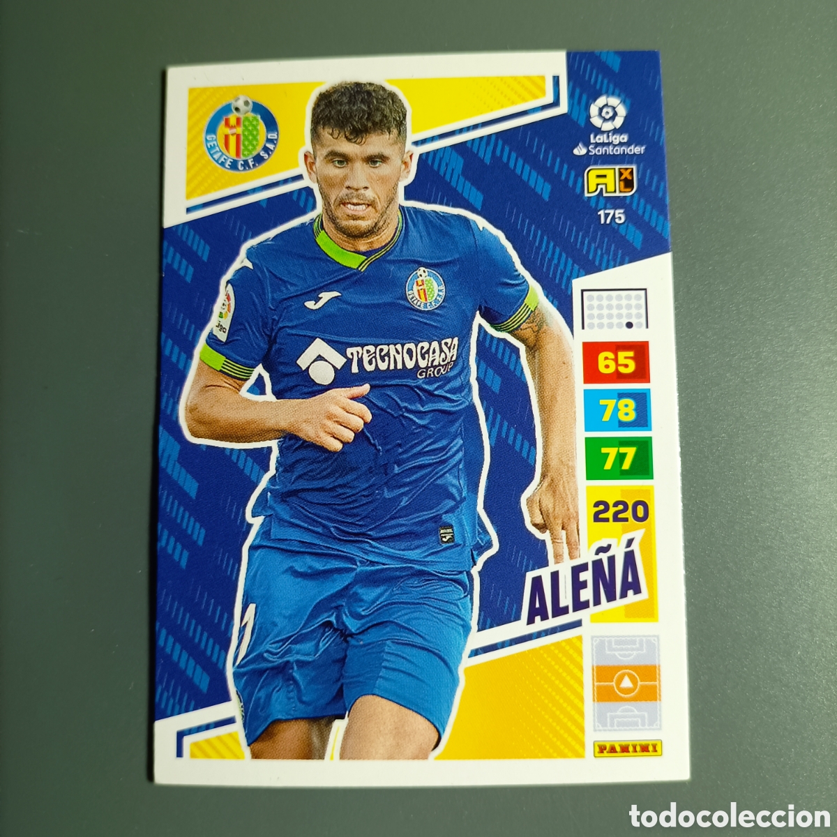 Cromos de f&uacute;tbol: ADRENALYN. LIGA 2021-2022 (GETAFE) №175 ALE&Ntilde;A