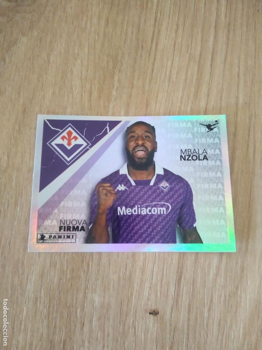 Cromos de f&uacute;tbol: 129 MBALA NZOLA FIORENTINA CROMO FUTBOL PANINI LIGA ITALIA 23-24 CALCIATORI 2023-2024