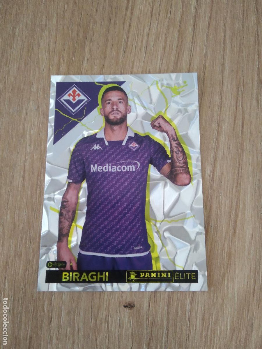Cromos de f&uacute;tbol: 130 BIRAGHI FIORENTINA CROMO FUTBOL PANINI LIGA ITALIA 23-24 CALCIATORI 2023-2024