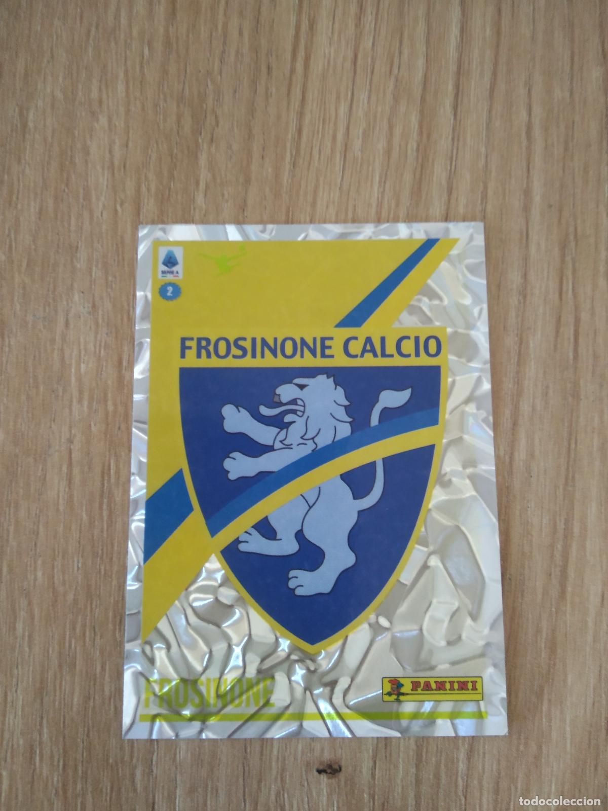 Cromos de f&uacute;tbol: 131 ESCUDO FROSINONE CROMO FUTBOL PANINI LIGA ITALIA 23-24 CALCIATORI 2023-2024