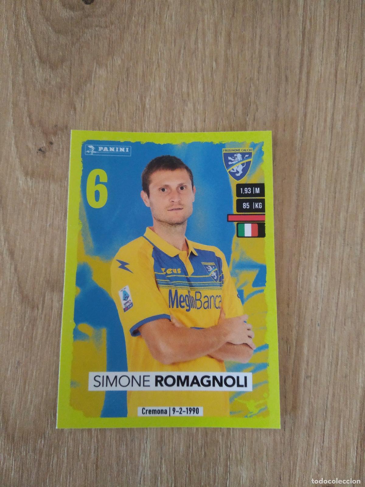 Cromos de f&uacute;tbol: 138 SIMONE ROMAGNOLI FROSINONE CROMO FUTBOL PANINI LIGA ITALIA 23-24 CALCIATORI 2023-2024