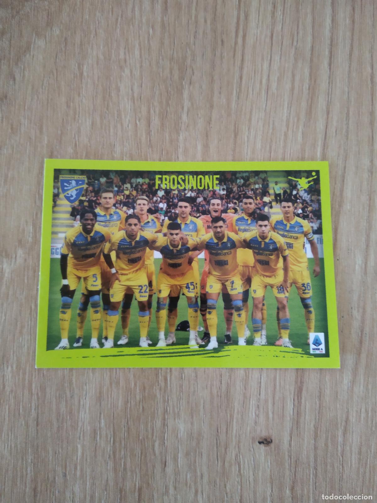 Cromos de f&uacute;tbol: 140 EQUIPO PLANTILLA FROSINONE CROMO FUTBOL PANINI LIGA ITALIA 23-24 CALCIATORI 2023-2024