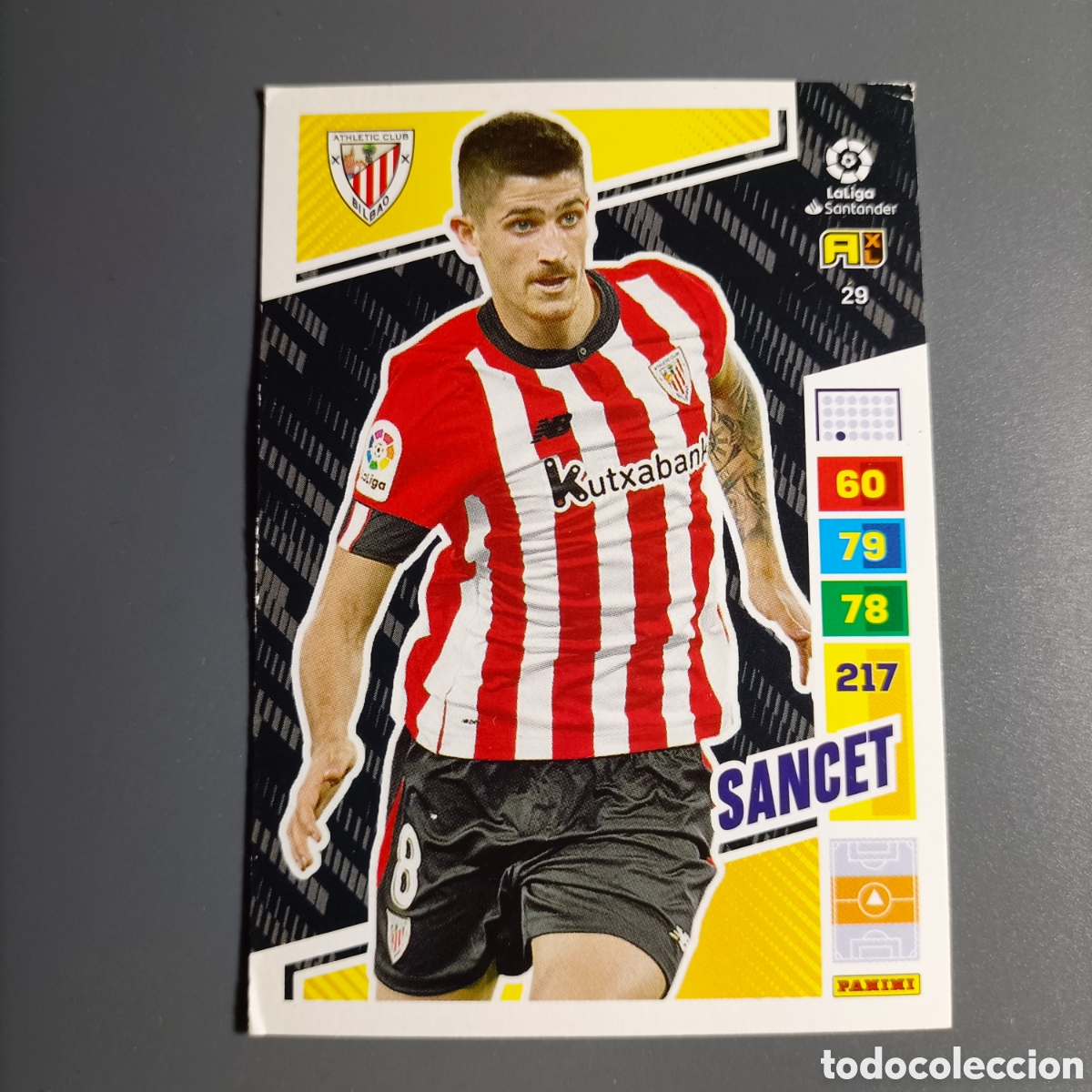 Cromos de f&uacute;tbol: ADRENALYN. LIGA 2022-2023 (ATHLETIC) №29 SANCET