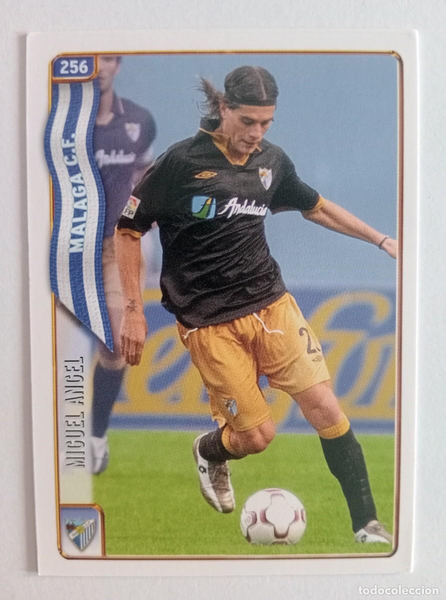 Cromos de f&uacute;tbol: CROMO FUTBOL M&Aacute;LAGA C.F. MUNDI CROMO 2004-2005: MIGUEL ANGEL
