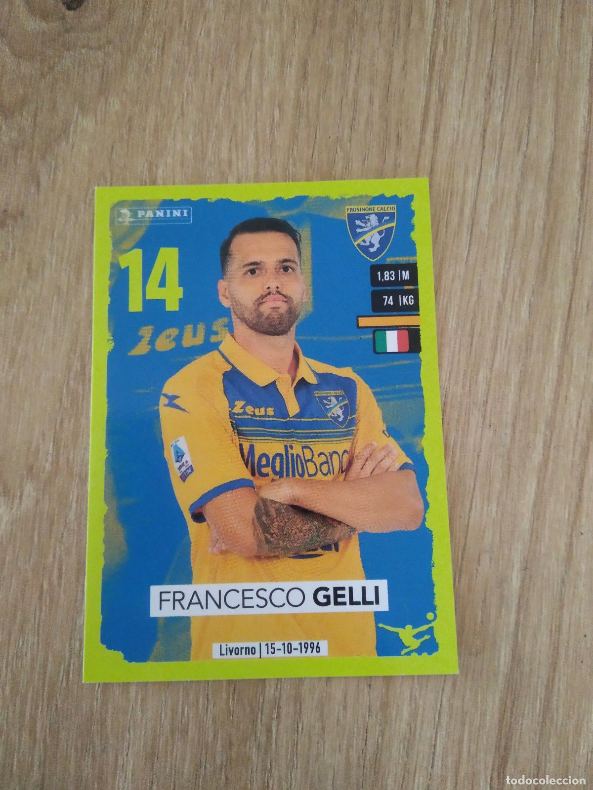 Cromos de f&uacute;tbol: 144 FRANCESCO GELLI FROSINONE CROMO FUTBOL PANINI LIGA ITALIA 23-24 CALCIATORI 2023-2024