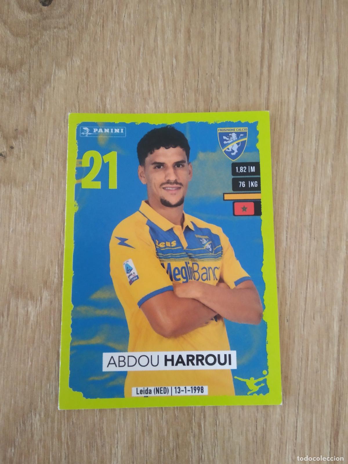 Cromos de f&uacute;tbol: 145 ABDOU HARROUI FROSINONE CROMO FUTBOL PANINI LIGA ITALIA 23-24 CALCIATORI 2023-2024