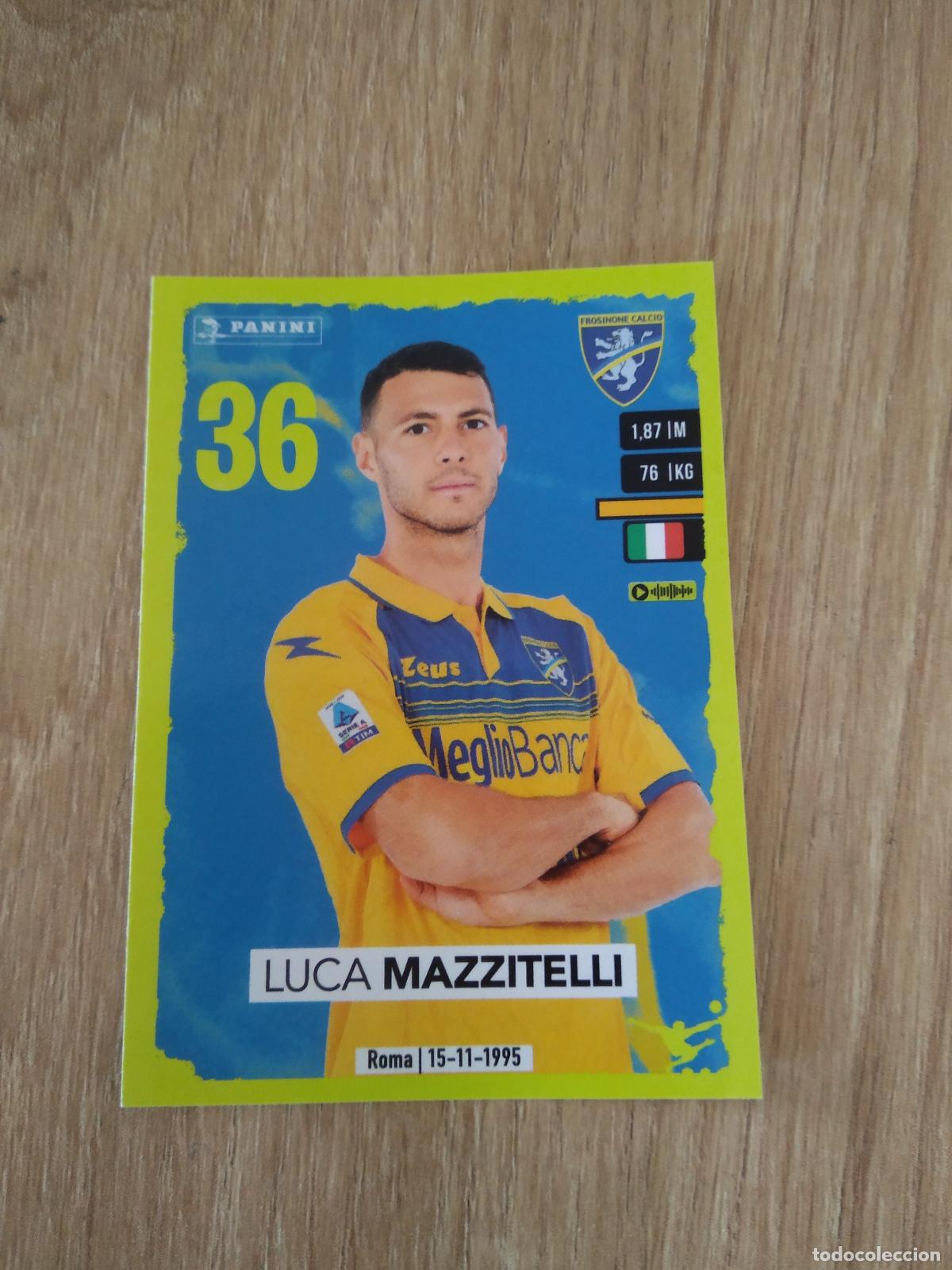 Cromos de f&uacute;tbol: 146 LUCA MAZZITELLI FROSINONE CROMO FUTBOL PANINI LIGA ITALIA 23-24 CALCIATORI 2023-2024