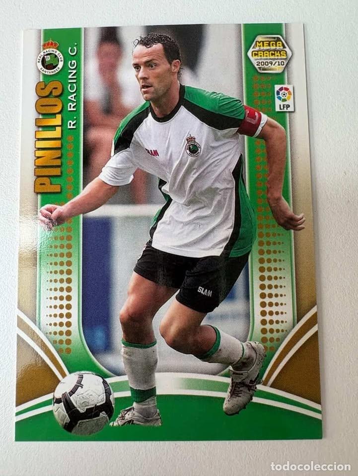 Cromos de f&uacute;tbol: Carta Pinillos Racing de Santander 205 Megacracks 2009-10