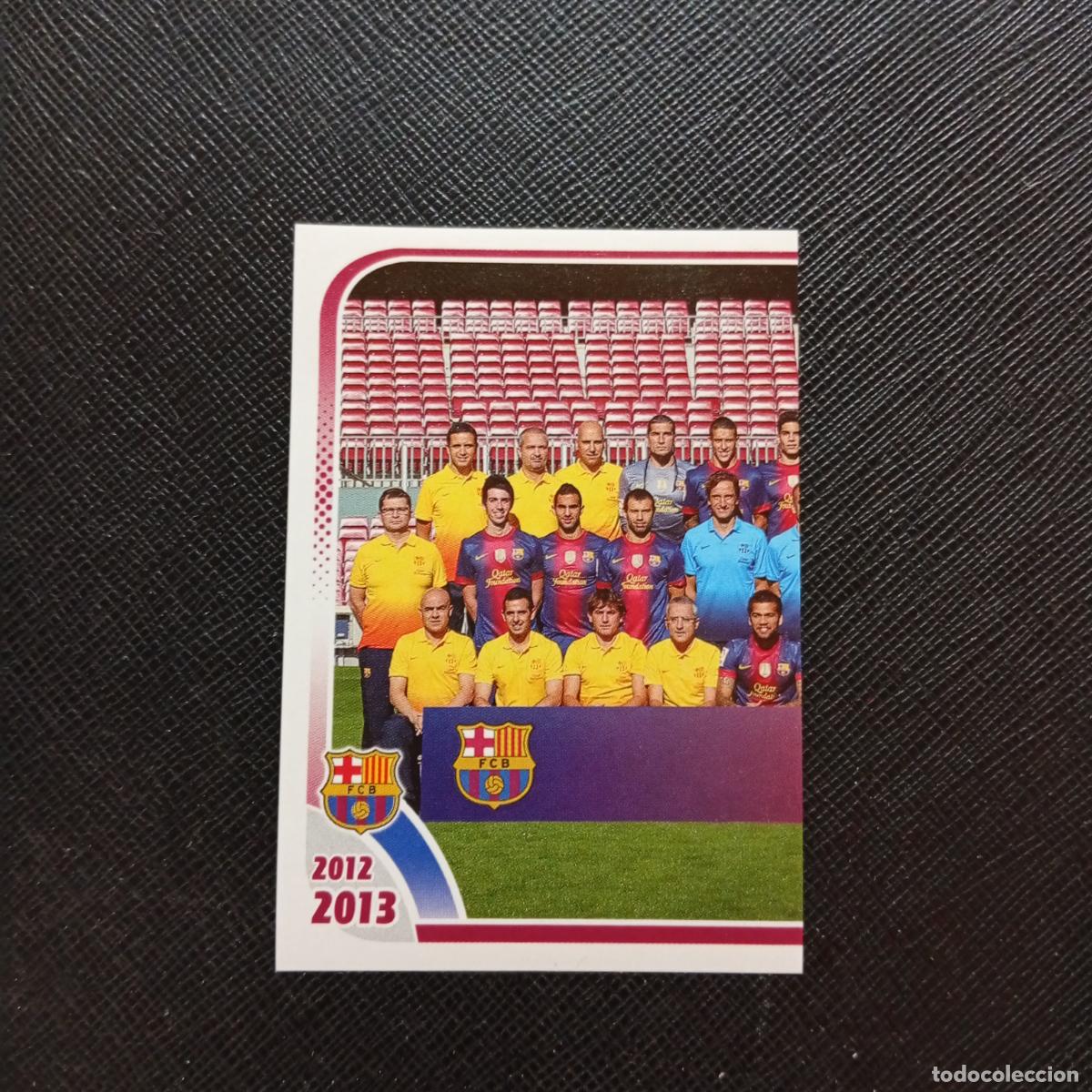 Cromos de f&uacute;tbol: 2 PLANTILLA BARCELONA PANINI COLECCION OFICIAL 2013 2013 12 13 - SIN PEGAR - A152 PG10