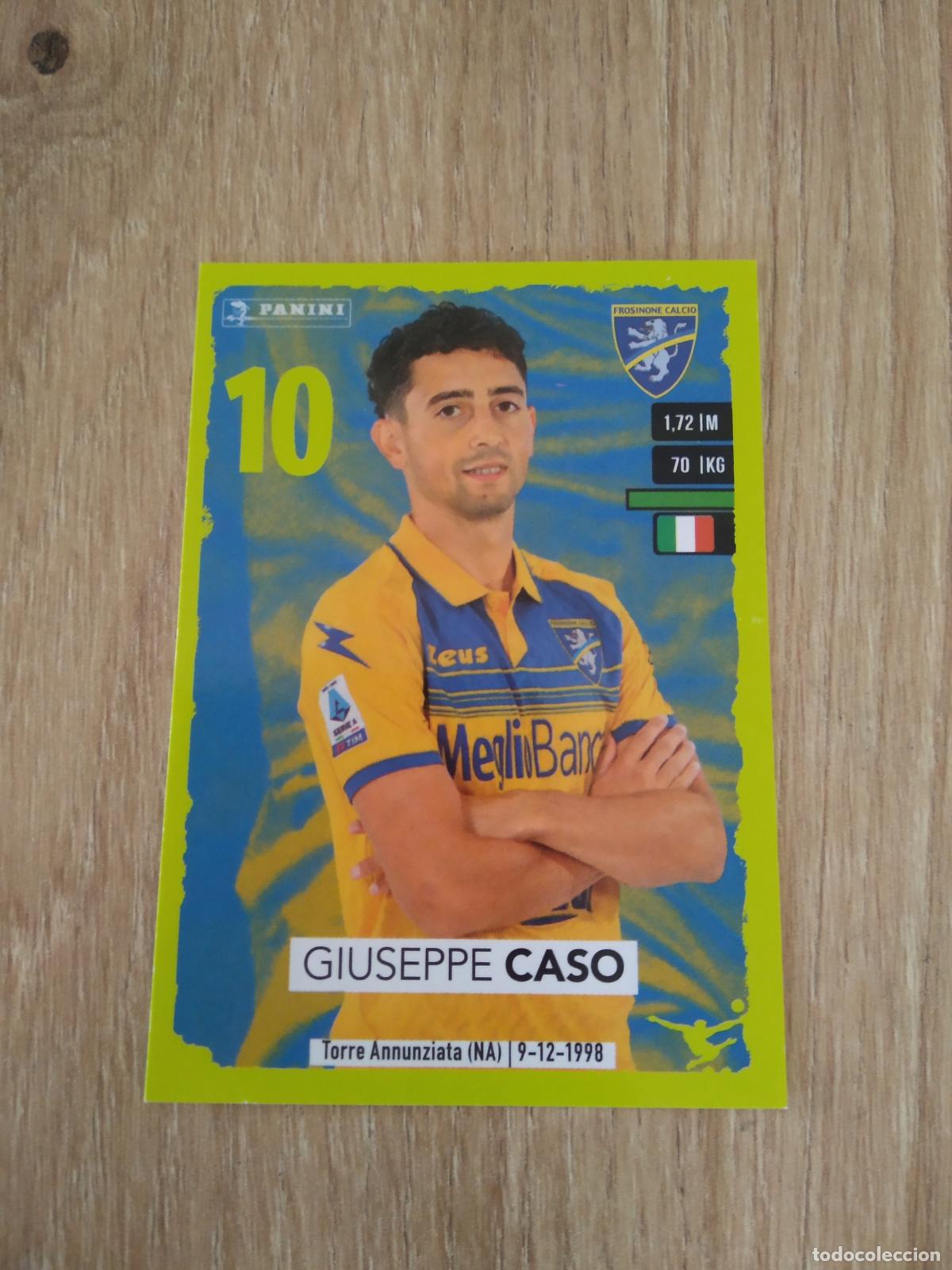 Cromos de f&uacute;tbol: 148 GIUSEPPE CASO FROSINONE CROMO FUTBOL PANINI LIGA ITALIA 23-24 CALCIATORI 2023-2024
