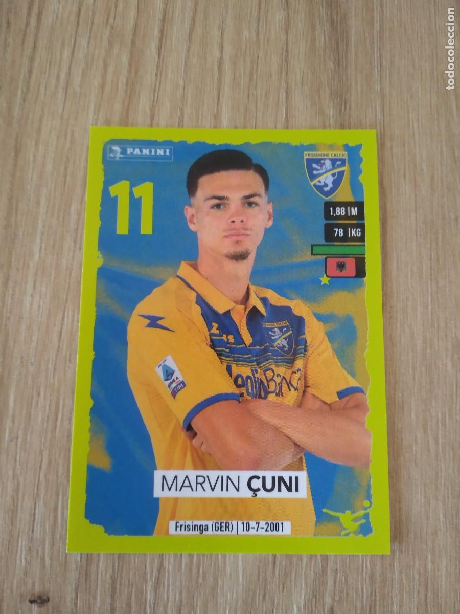Cromos de f&uacute;tbol: 150 MARVIN &Ccedil;UNI FROSINONE CROMO FUTBOL PANINI LIGA ITALIA 23-24 CALCIATORI 2023-2024