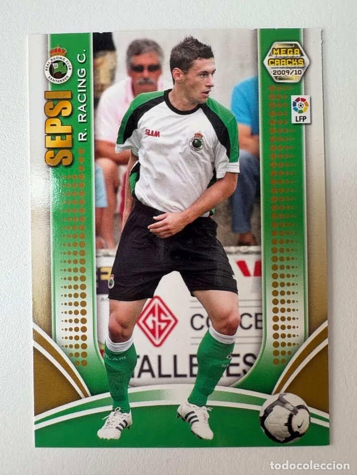 Cromos de f&uacute;tbol: Carta Sepsi Racing de Santander 206 Megacracks 2009-10