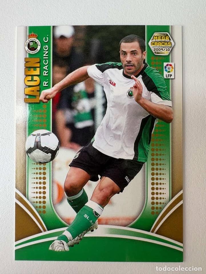 Cromos de f&uacute;tbol: Carta Lacen Racing de Santander 208 Megacracks 2009-10