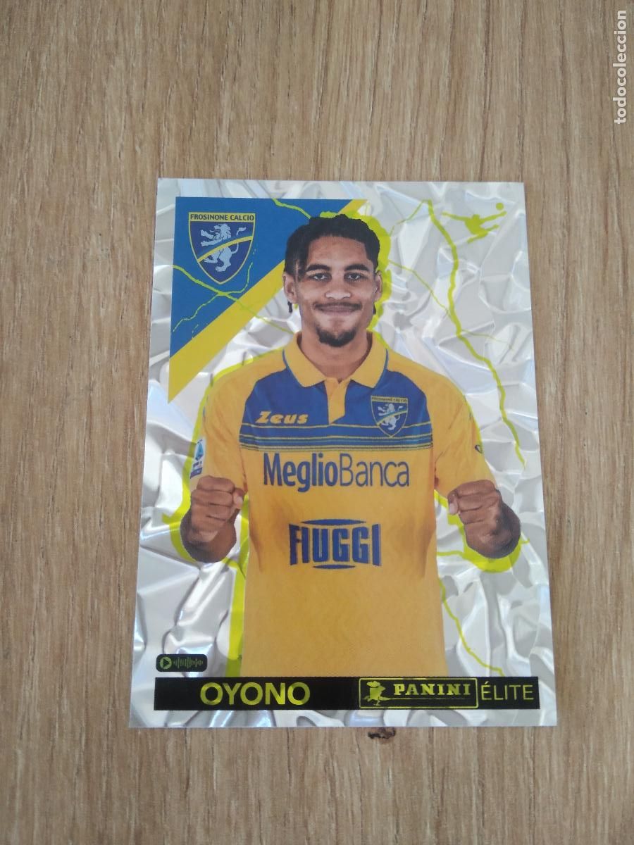 Cromos de f&uacute;tbol: 155 OYONO FROSINONE CROMO FUTBOL PANINI LIGA ITALIA 23-24 CALCIATORI 2023-2024