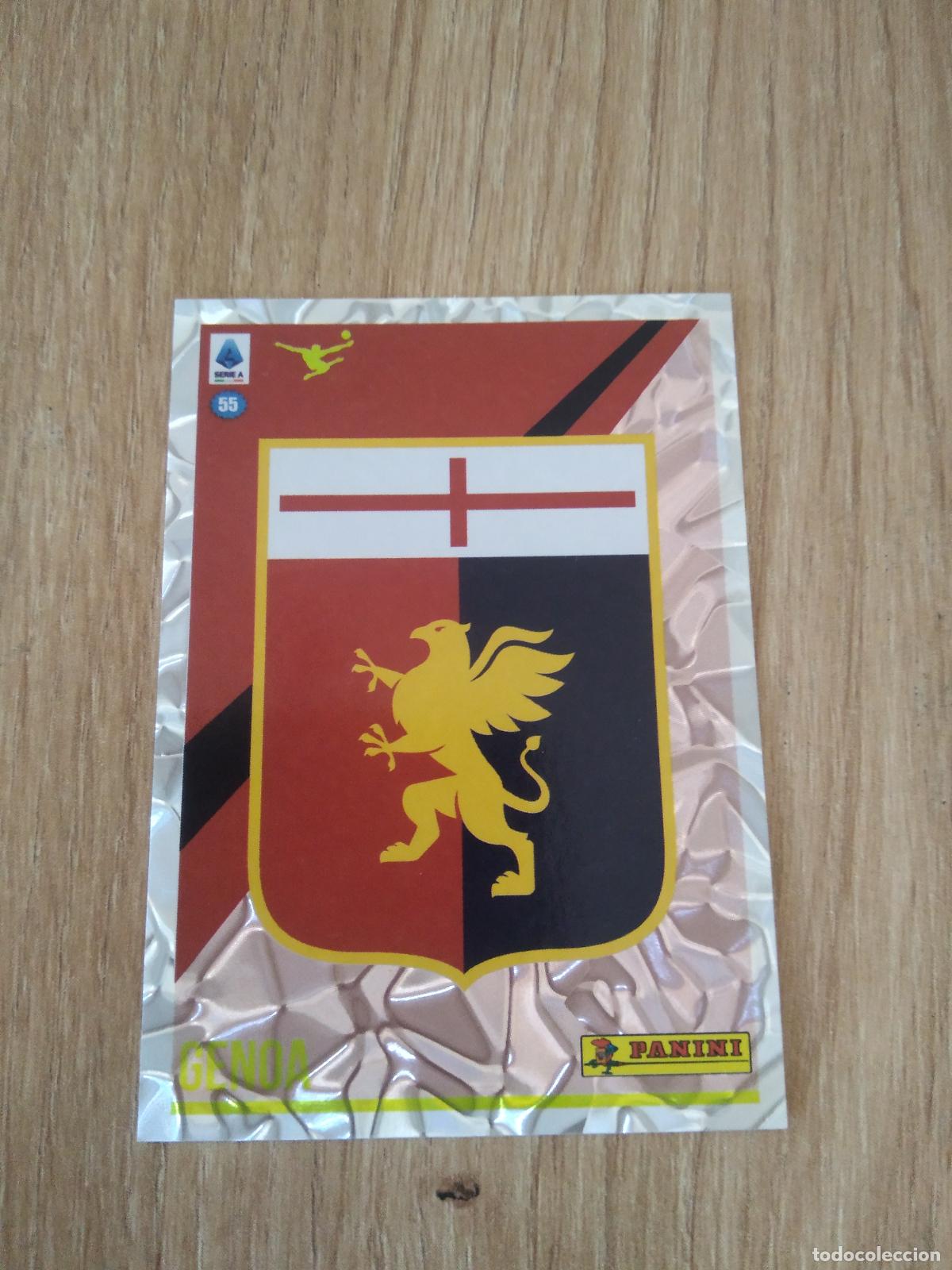 Cromos de f&uacute;tbol: 156 ESCUDO GENOA CROMO FUTBOL PANINI LIGA ITALIA 23-24 CALCIATORI 2023-2024