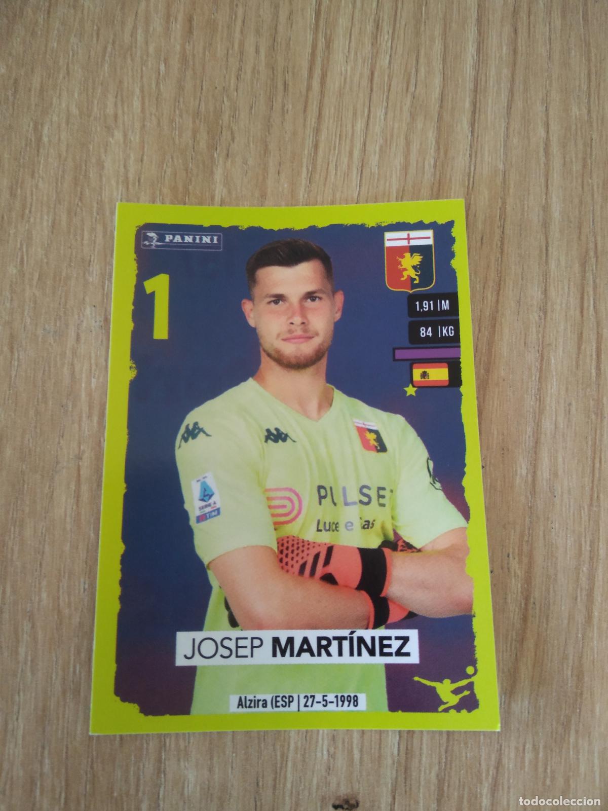 Cromos de f&uacute;tbol: 157 JOSEP MARTINEZ GENOA CROMO FUTBOL PANINI LIGA ITALIA 23-24 CALCIATORI 2023-2024