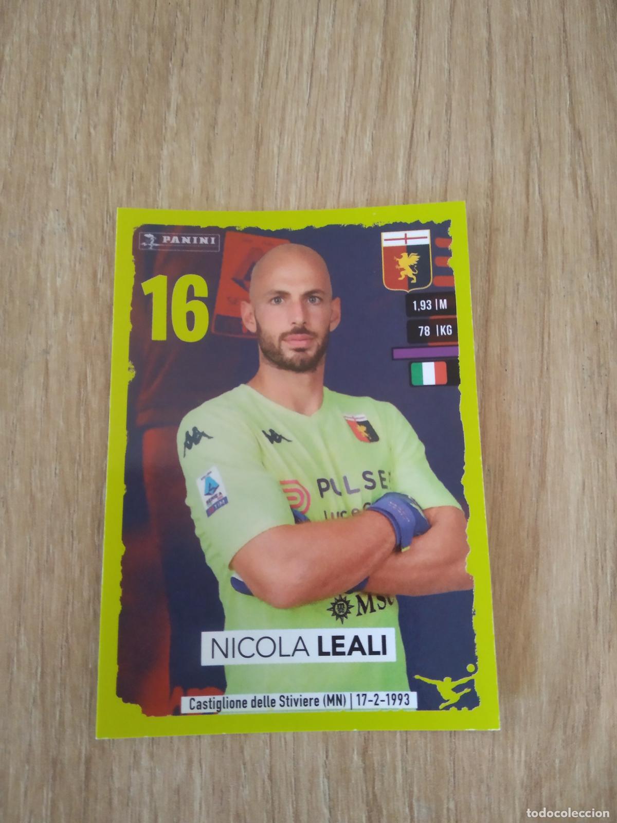 Cromos de f&uacute;tbol: 158 NICOLA LEALI GENOA CROMO FUTBOL PANINI LIGA ITALIA 23-24 CALCIATORI 2023-2024