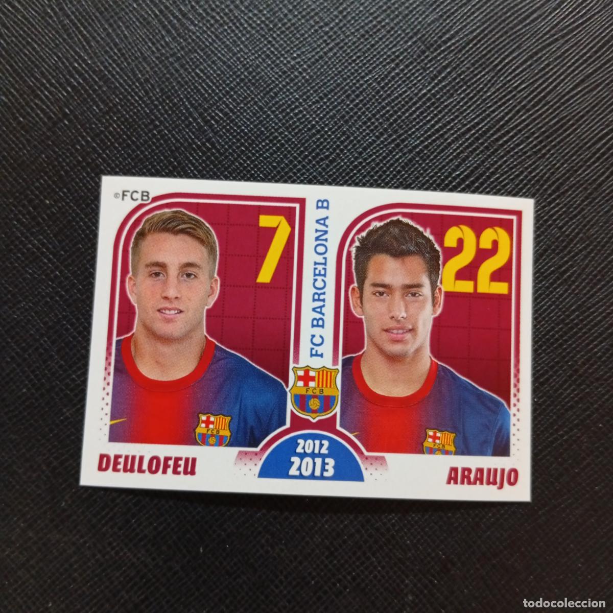 Cromos de f&uacute;tbol: 192 DEULOFEU ARAUJO BARCELONA PANINI COLECCION OFICIAL 2013 2013 12 13 - SIN PEGAR - A152 PG19