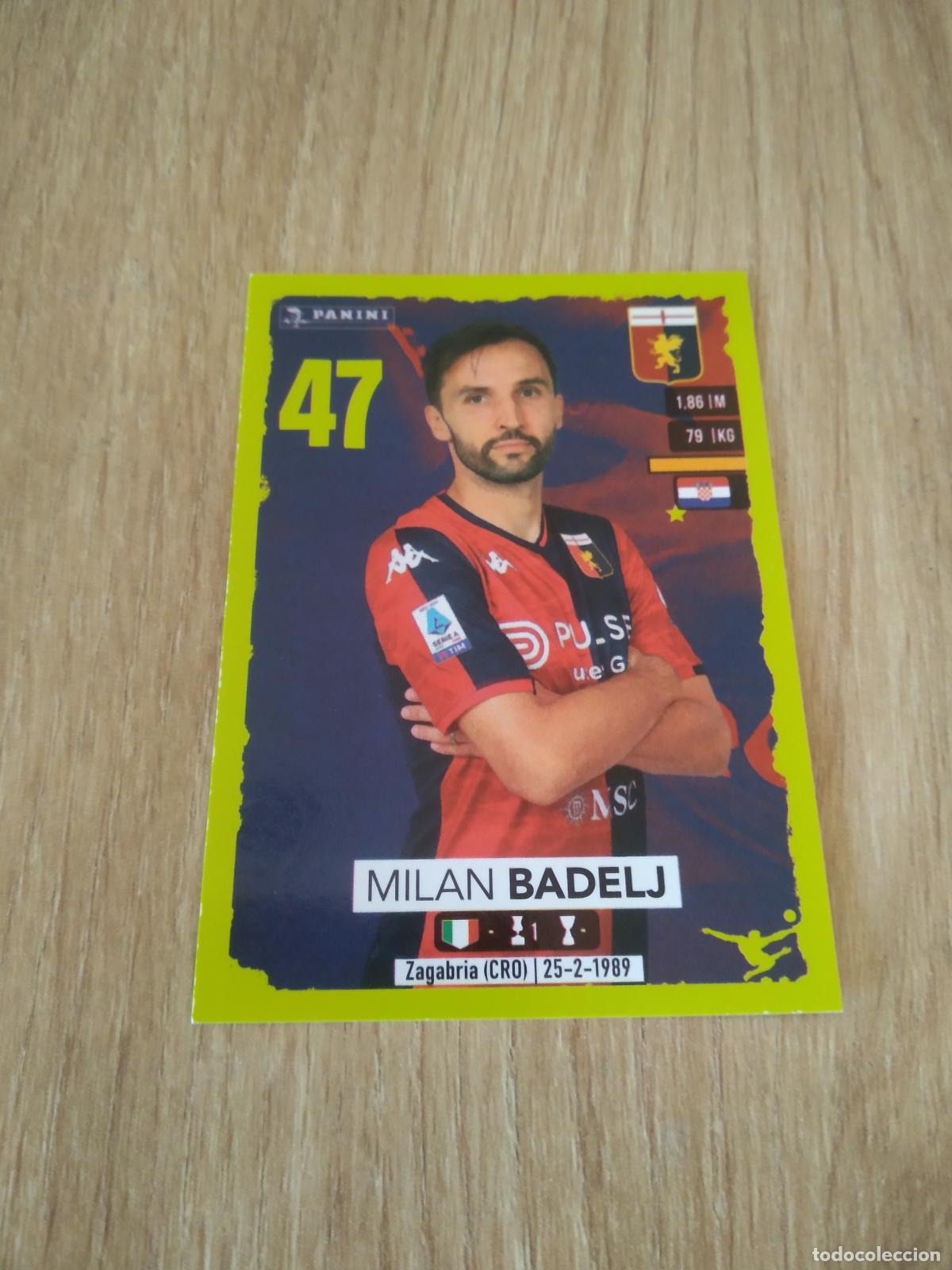 Cromos de f&uacute;tbol: 168 MILAN BADELJ GENOA CROMO FUTBOL PANINI LIGA ITALIA 23-24 CALCIATORI 2023-2024