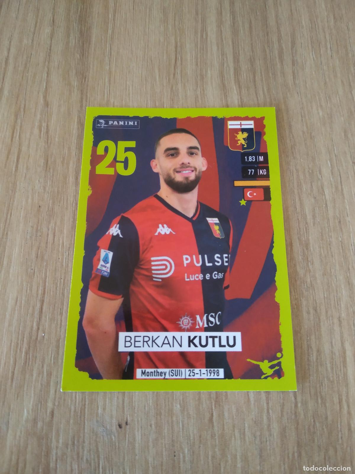 Cartes &agrave; collectionner de Football: 170 BERKAN KUTLU GENOA CROMO FUTBOL PANINI LIGA ITALIA 23-24 CALCIATORI 2023-2024