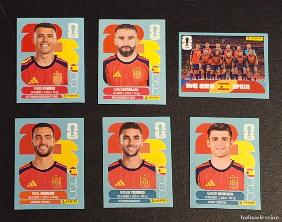 Fu&szlig;ball-Sticker: Espa&ntilde;a ESP 6 cromos, Mundial de F&uacute;tbol 2026