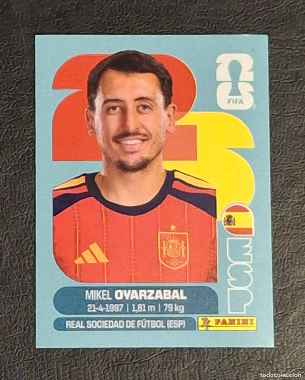 Fu&szlig;ball-Sticker: Mikel Oyarzabal, Mundial de F&uacute;tbol 2026