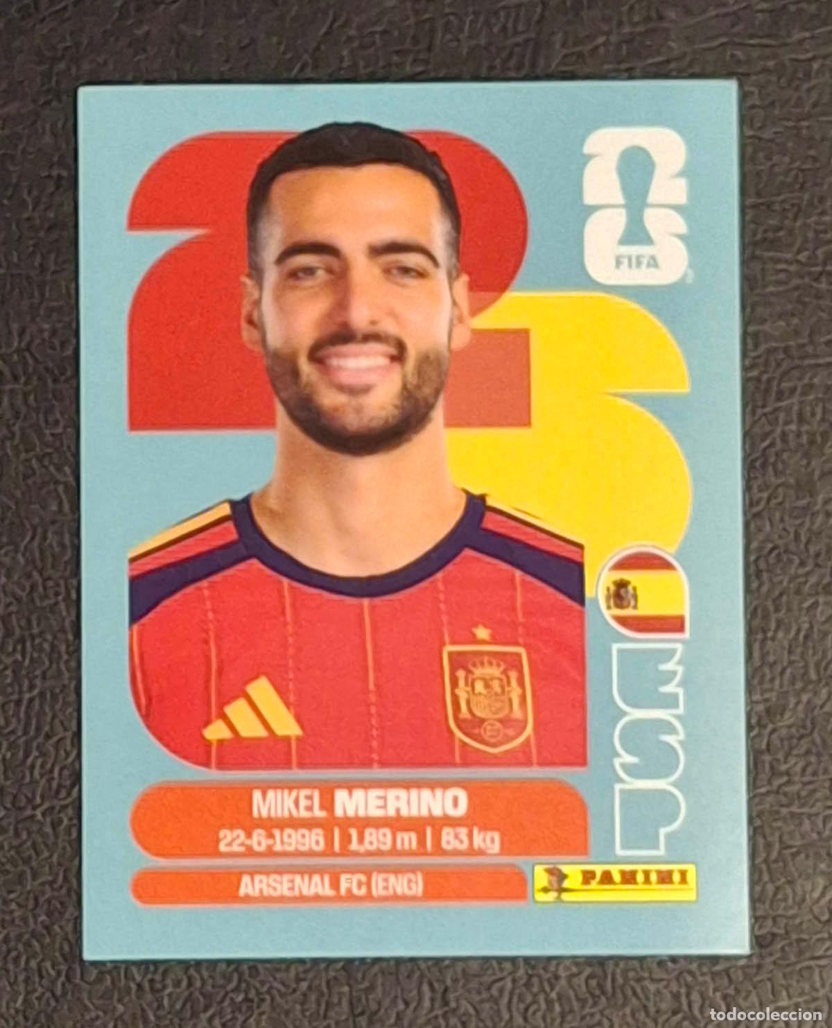 Fu&szlig;ball-Sticker: Mikel Merino, Mundial de F&uacute;tbol 2026