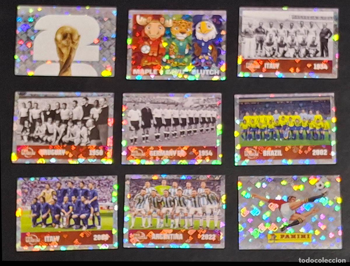 Cromos de f&uacute;tbol: 9 cromos especiales del Mundial de F&uacute;tbol 2026, Mundial de F&uacute;tbol 2026