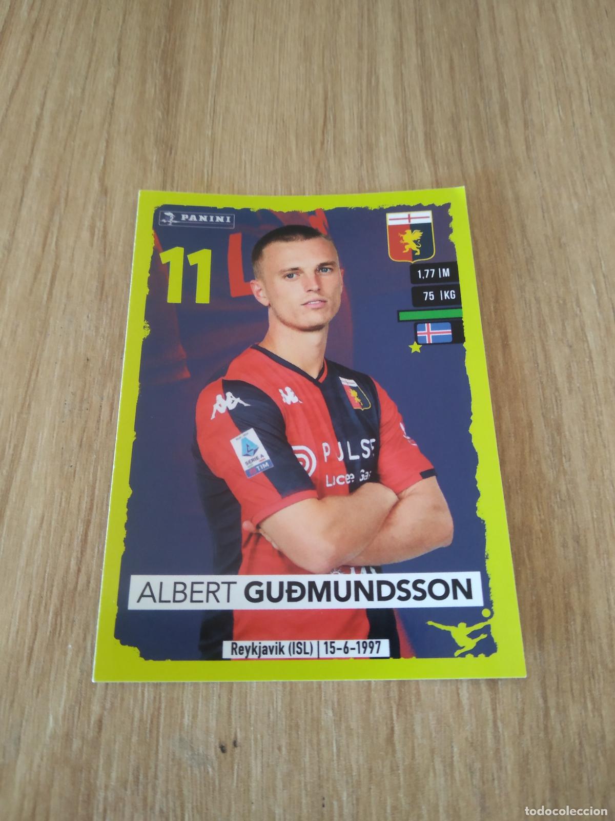 Cromos de f&uacute;tbol: 175 GUDMUNDSSON GENOA CROMO FUTBOL PANINI LIGA ITALIA 23-24 CALCIATORI 2023-2024