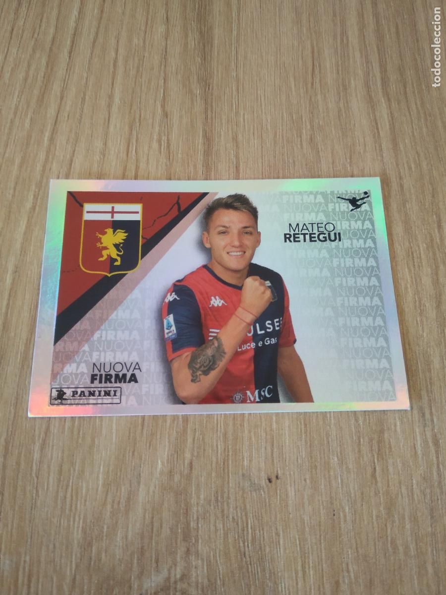 Figurine di Calcio: 179 MATEO RETEGUI GENOA CROMO FUTBOL PANINI LIGA ITALIA 23-24 CALCIATORI 2023-2024