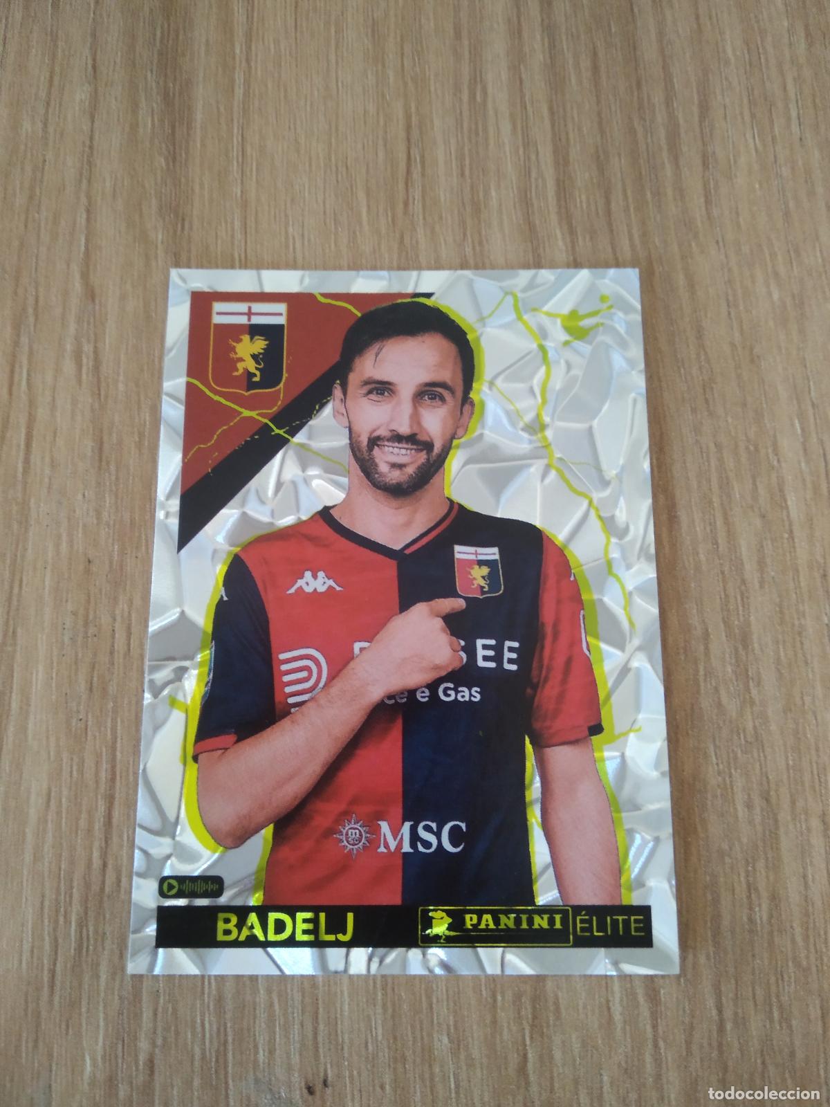 Figurine di Calcio: 180 BADELJ GENOA CROMO FUTBOL PANINI LIGA ITALIA 23-24 CALCIATORI 2023-2024