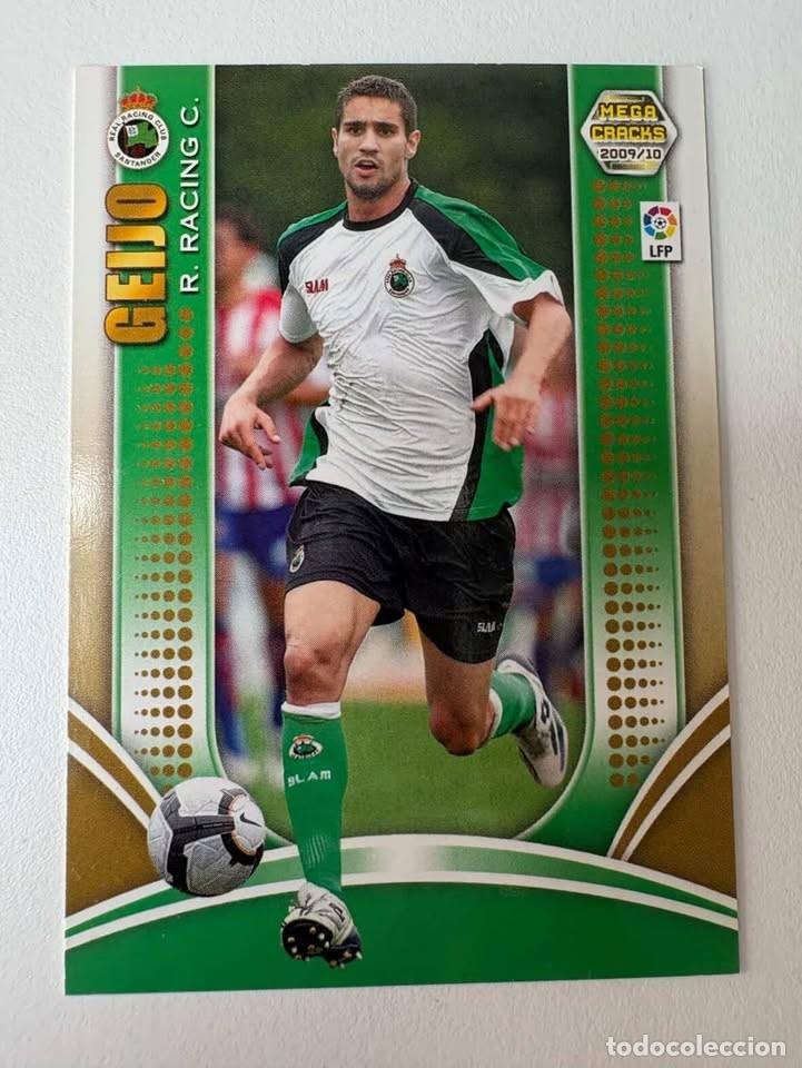 Figurine di Calcio: Carta Geijo Racing de Santander 216 Megacracks 2009-10