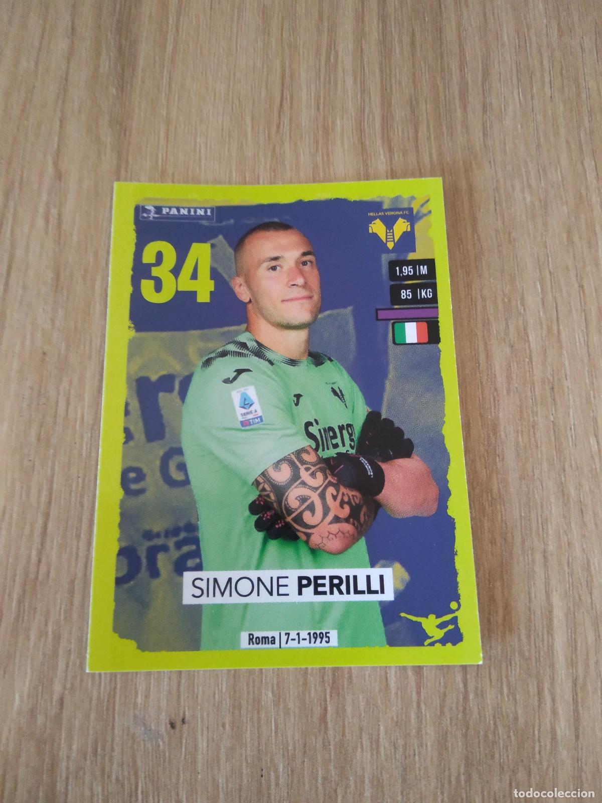Figurine di Calcio: 183 SIMONE PERILLI HELLAS VERONA CROMO FUTBOL PANINI LIGA ITALIA 23-24 CALCIATORI 2023-2024