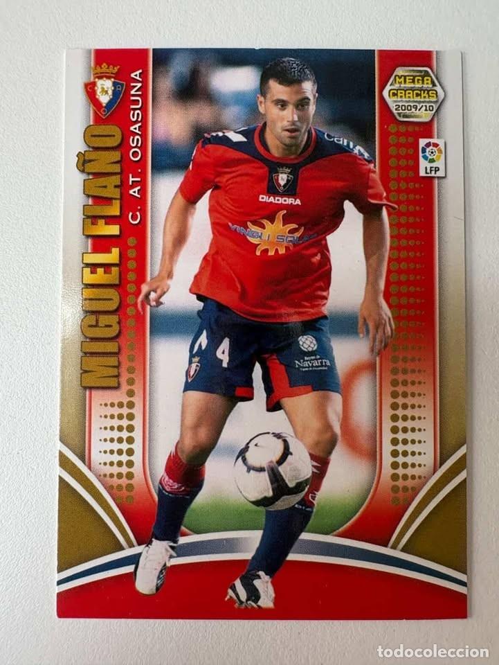 Fu&szlig;ball-Sticker: Carta Miguel Fla&ntilde;o Osasuna 184 Megacracks 2009-10