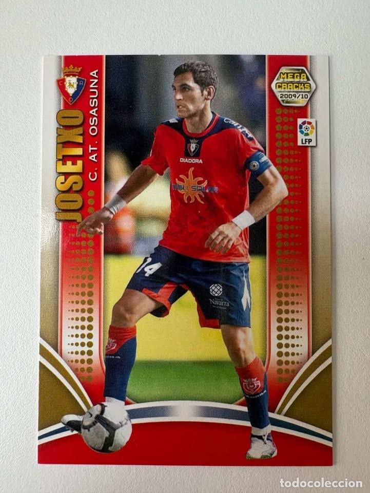 Cartes &agrave; collectionner de Football: Carta Josetxo Osasuna 186 Megacracks 2009-10