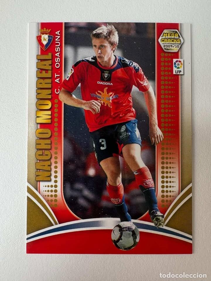 Cromos de f&uacute;tbol: Carta Nacho Monreal Osasuna 187 Megacracks 2009-10