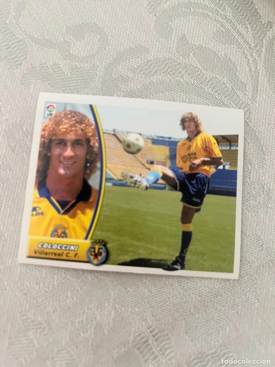 Cromos de f&uacute;tbol: COLOCCINI VILLARREAL FICHAJE 7 SIN PEGAR LIGA ESTE 2003/04