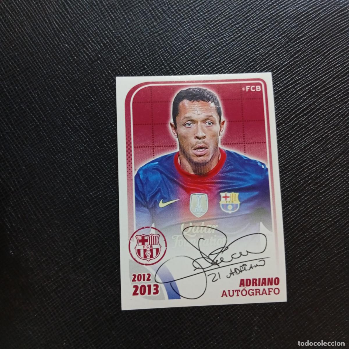 Cromos de f&uacute;tbol: 80 ADRIANO BARCELONA PANINI COLECCION OFICIAL 2013 2013 12 13 - SIN PEGAR - A152 PG37