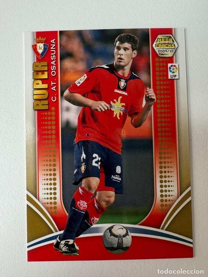 Cromos de f&uacute;tbol: Carta Ruper Osasuna 188 Megacracks 2009-10