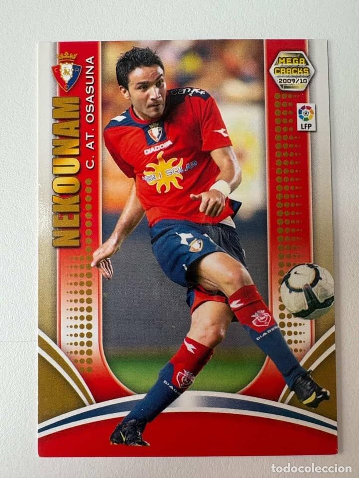 Cromos de f&uacute;tbol: Carta Nekounam Osasuna 189 Megacracks 2009-10