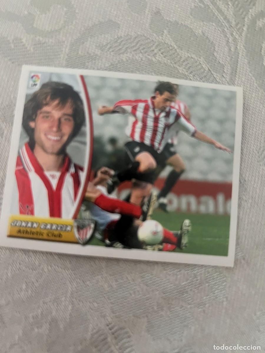 Cromos de f&uacute;tbol: JONAN GARC&Iacute;A ATLETIC FICHAJE 4 SIN PEGAR LIGA ESTE 2003/04