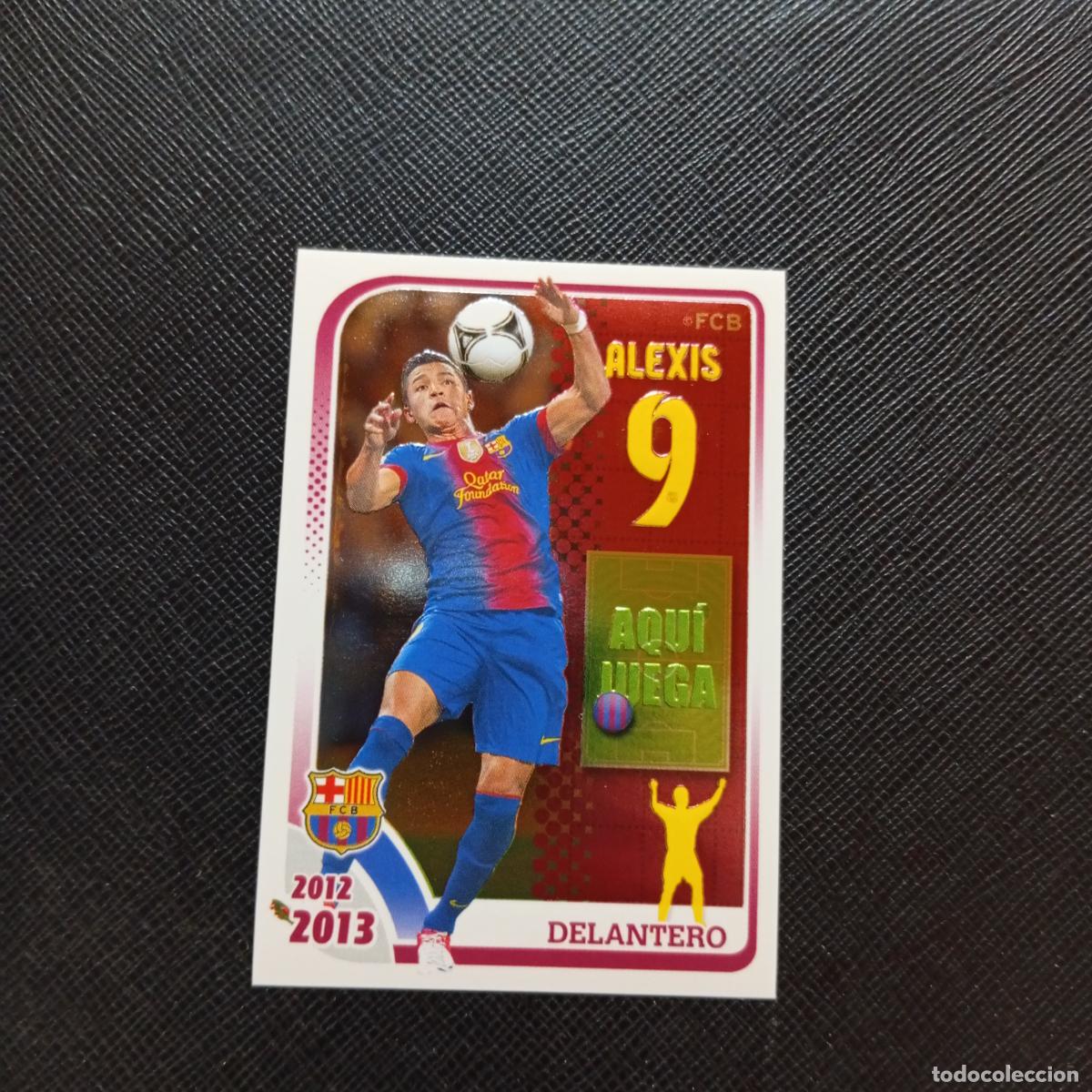 Cromos de f&uacute;tbol: 138 ALEXIS SANCHEZ BARCELONA PANINI COLECCION OFICIAL 2013 2013 12 13 - SIN PEGAR - A152 PG48