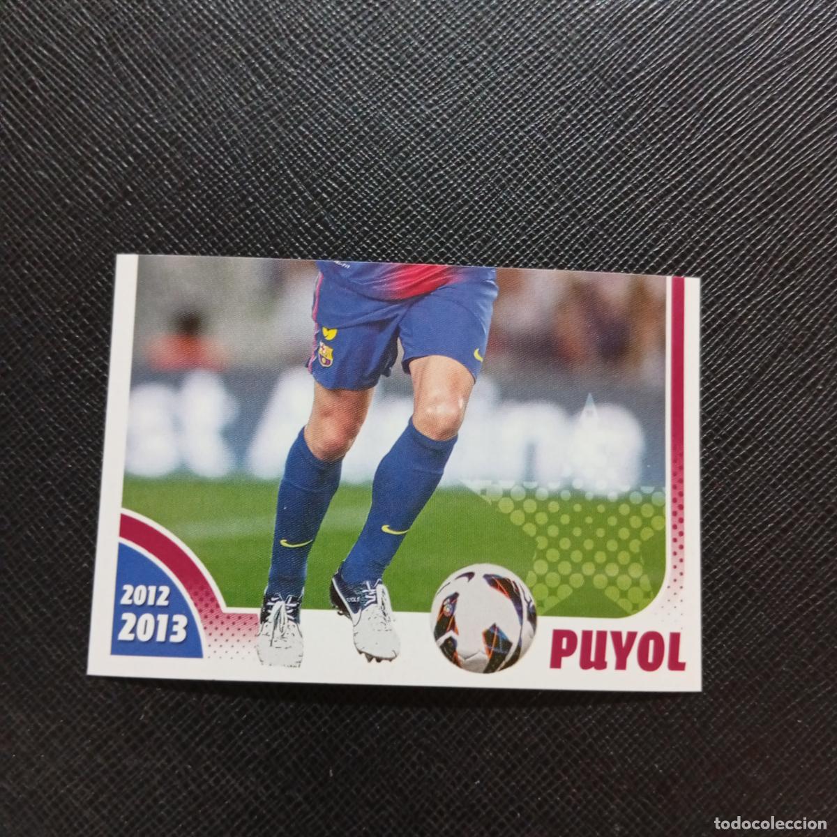 Cromos de f&uacute;tbol: 60 PUYOL BARCELONA PANINI COLECCION OFICIAL 2013 2013 12 13 - SIN PEGAR - A152 PG48