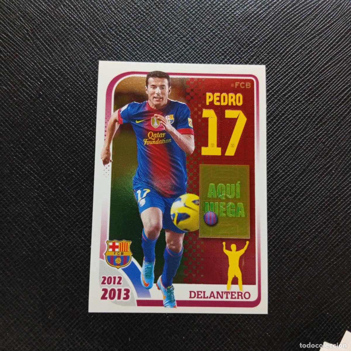 Cromos de f&uacute;tbol: 153 PEDRO BARCELONA PANINI COLECCION OFICIAL 2013 2013 12 13 - SIN PEGAR - A152 PG55