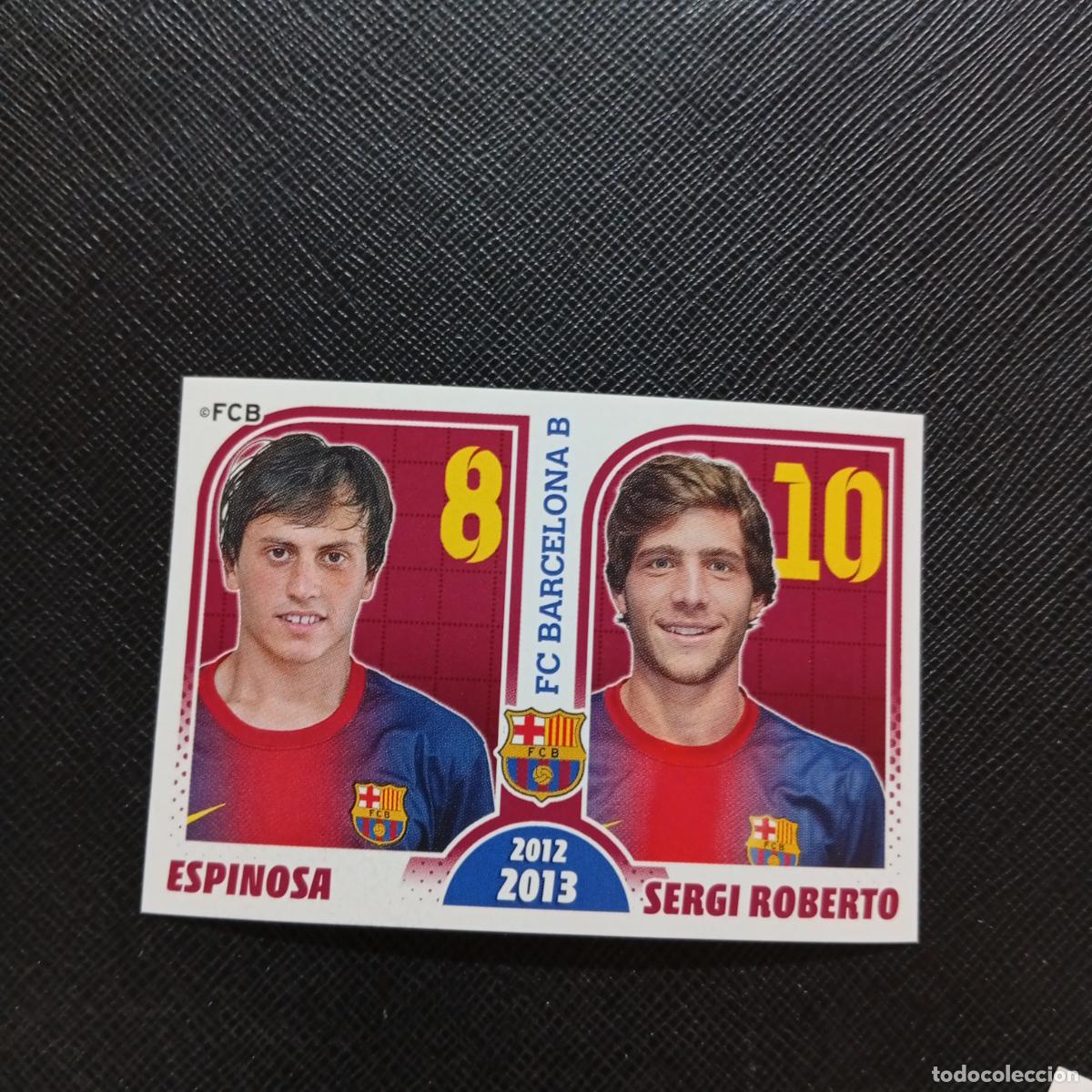 Cromos de f&uacute;tbol: 188 ESPINOSA SERGI ROBERT BARCELONA PANINI COLECCION OFICIAL 2013 2013 12 13 - SIN PEGAR - A152 PG55